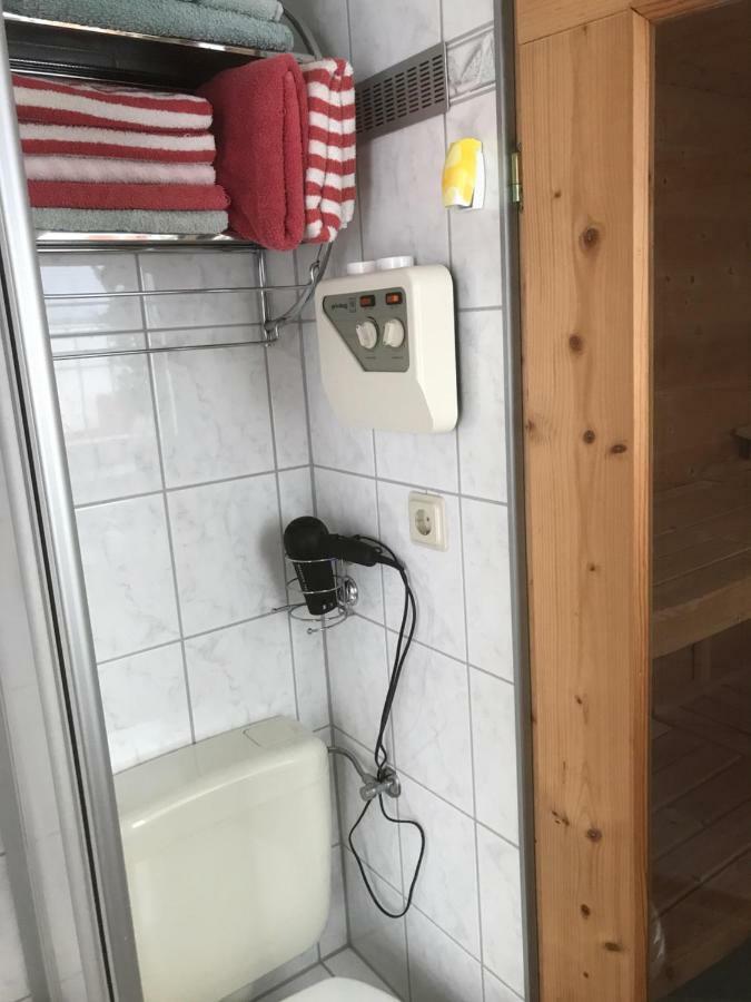 Ferienwohnung Hoppelnase Mit Eigener Sauna Langenstein Exterior foto